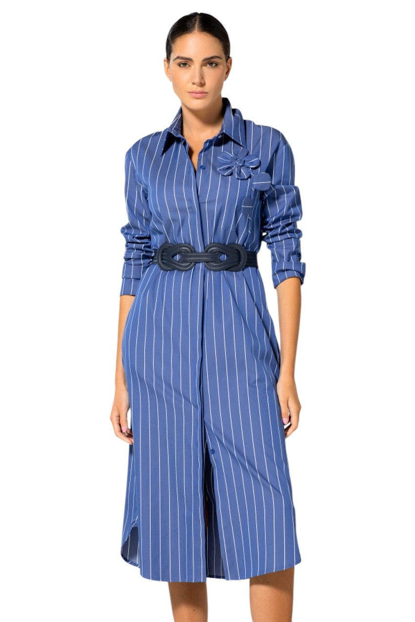 Caroline Biss kleedje dames blauw 1181/26