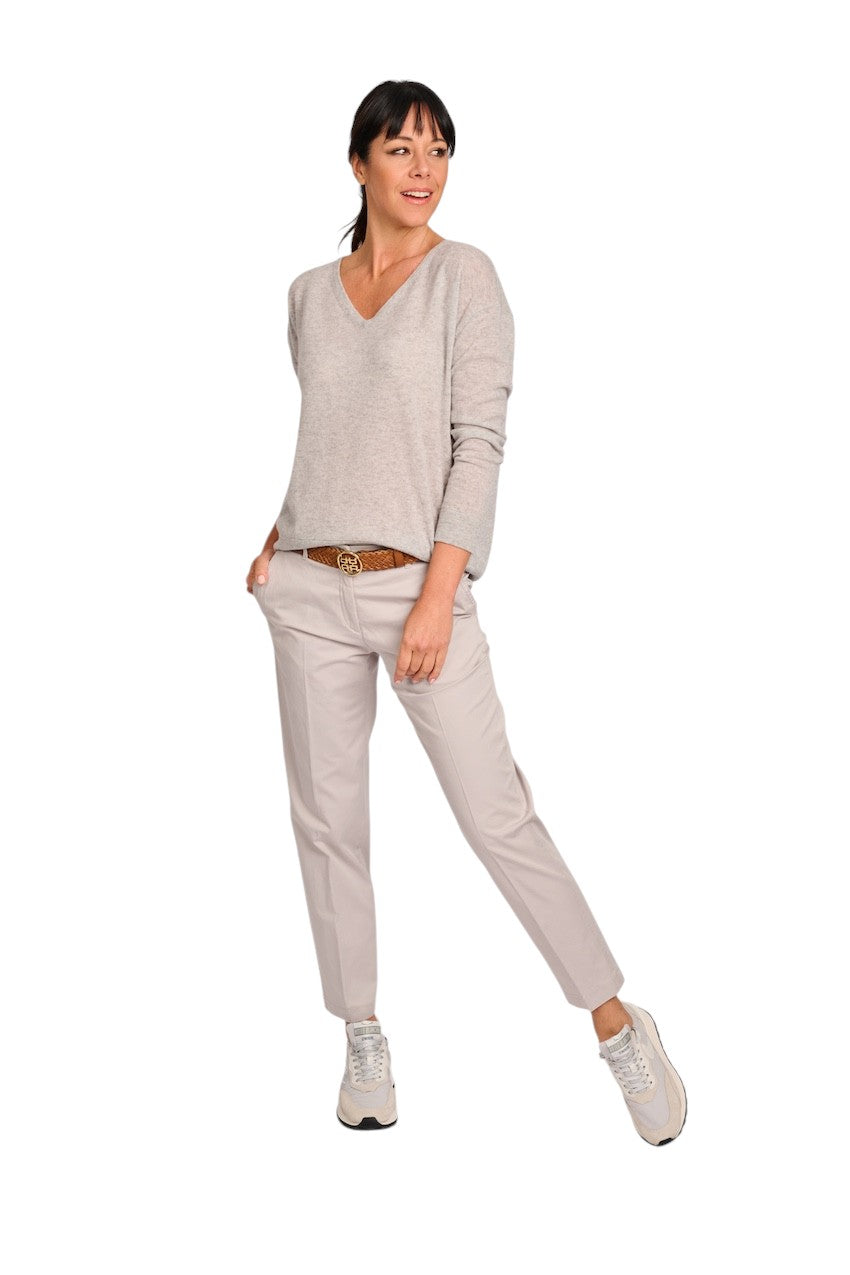 Brax Women broek dames grijs 71-3208/53 MARON S
