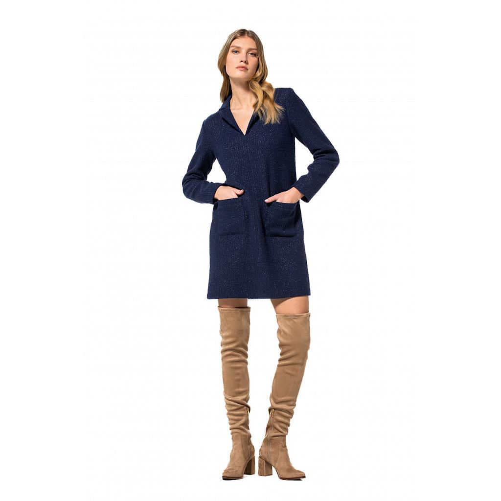 Caroline Biss kleedje dames marine 4128/21 – Artson Fashion