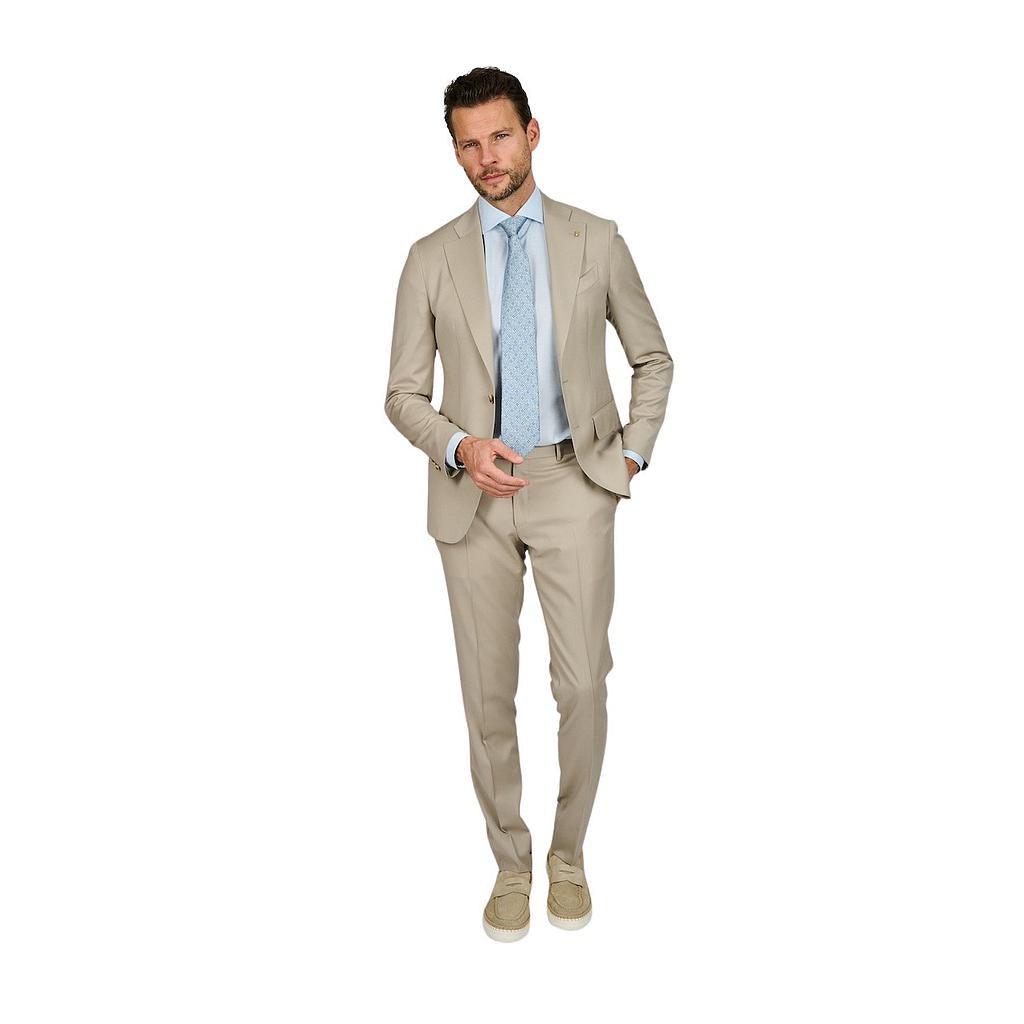 Cc Collection Corneliani kostuum heren beige - Artson Fashion