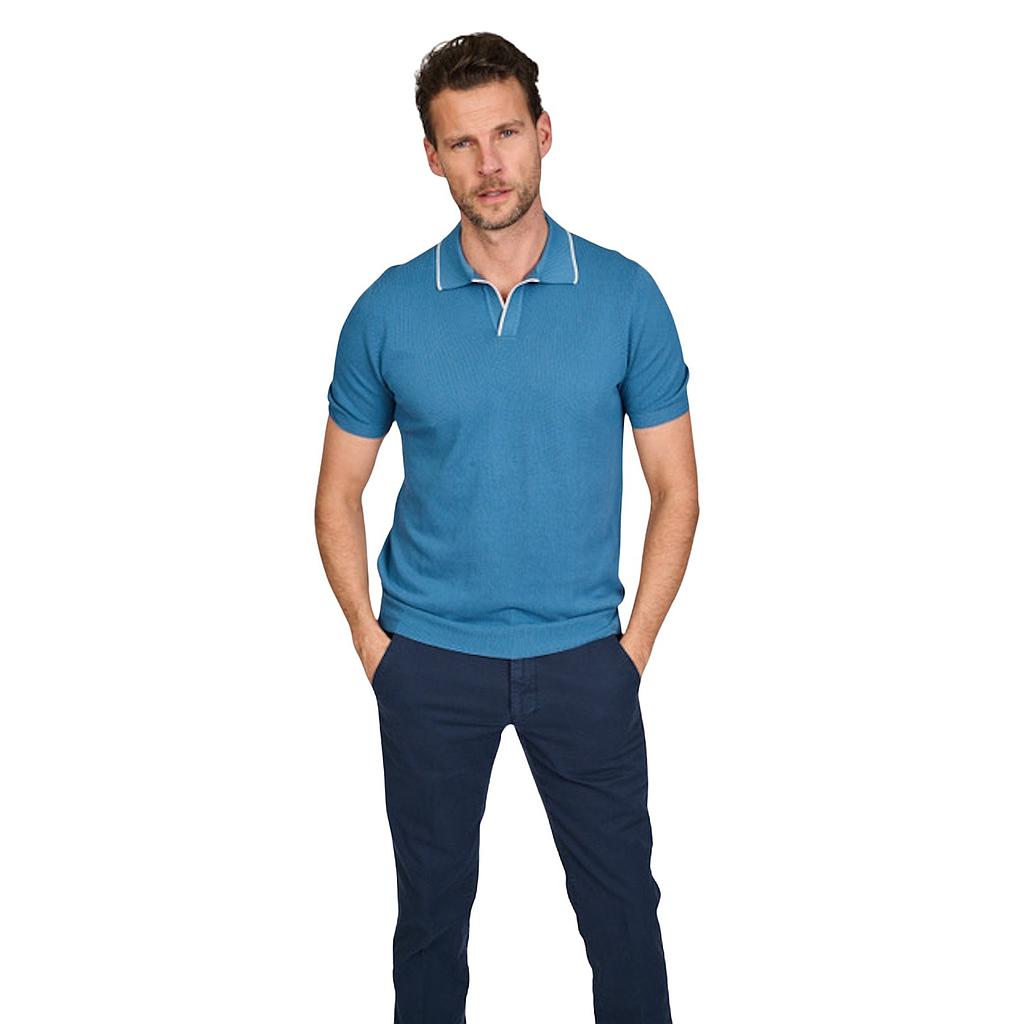 gran-sasso-men-polo-shirt-korte-mouwen-heren-blauw-5