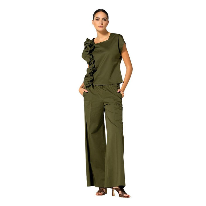 caroline-biss-broek-dames-khaki-1524-60