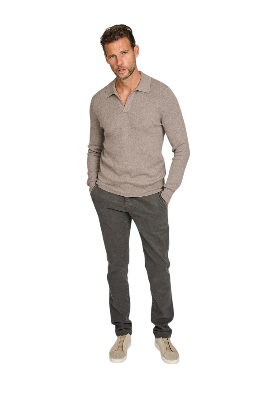 Gran Sasso Men pull trui heren taupe 57120/14263 140