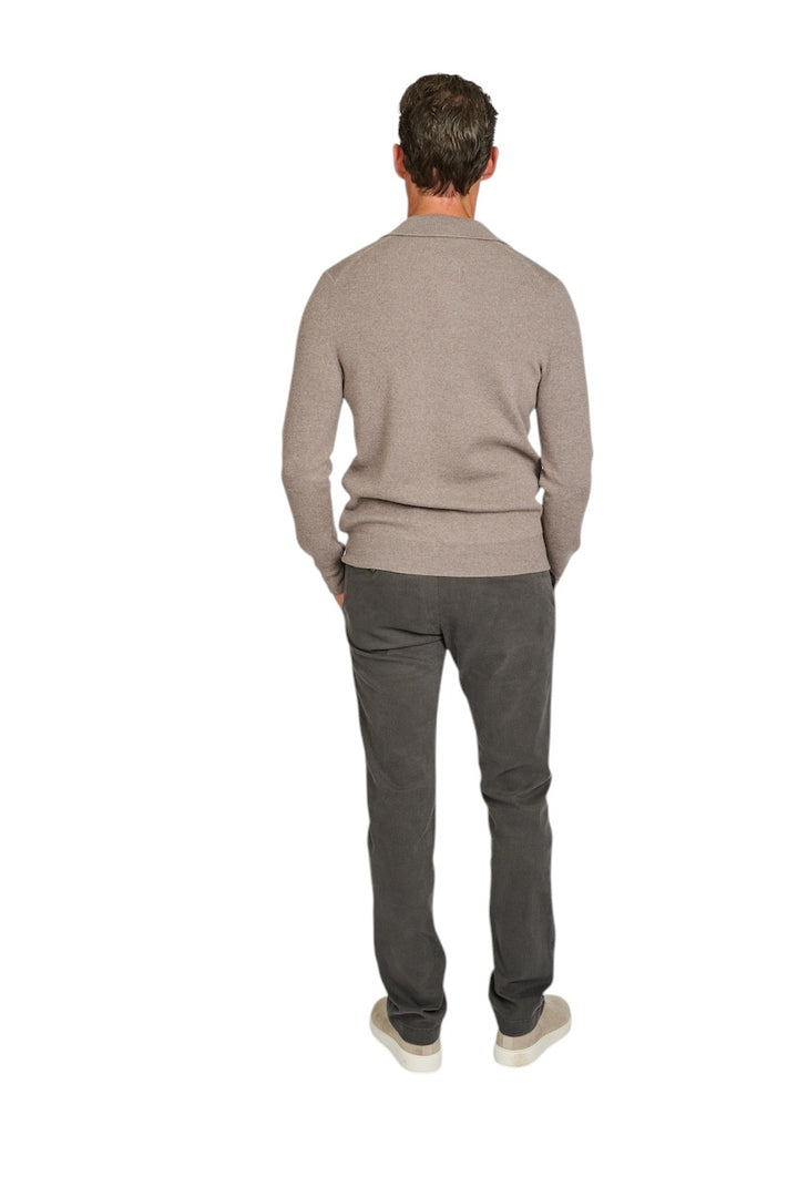 Gran Sasso Men pull trui heren taupe 57120/14263 140