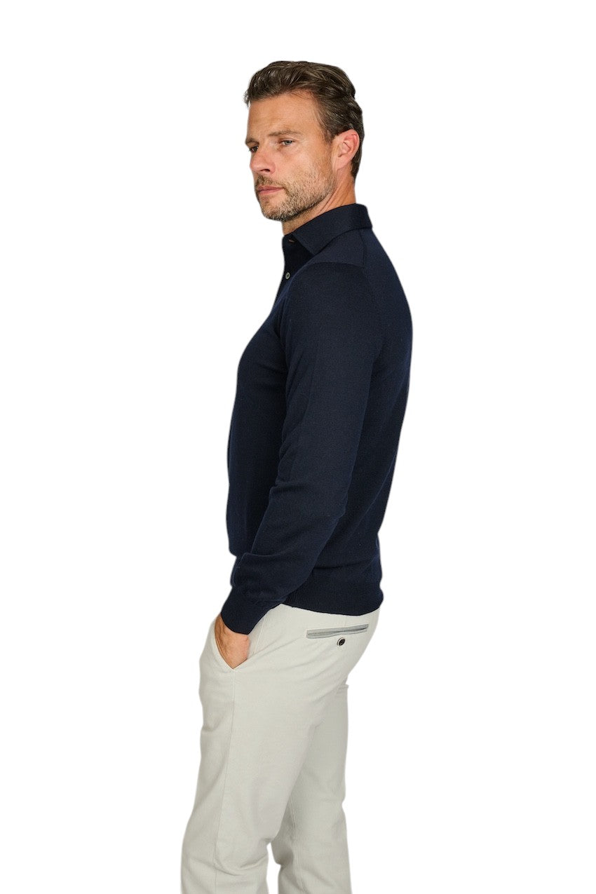 Gran Sasso Men pull trui heren marine 57105/14293 598