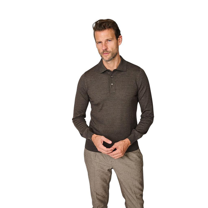 gran-sasso-men-polo-shirt-lange-mouwen-heren-bruin-3