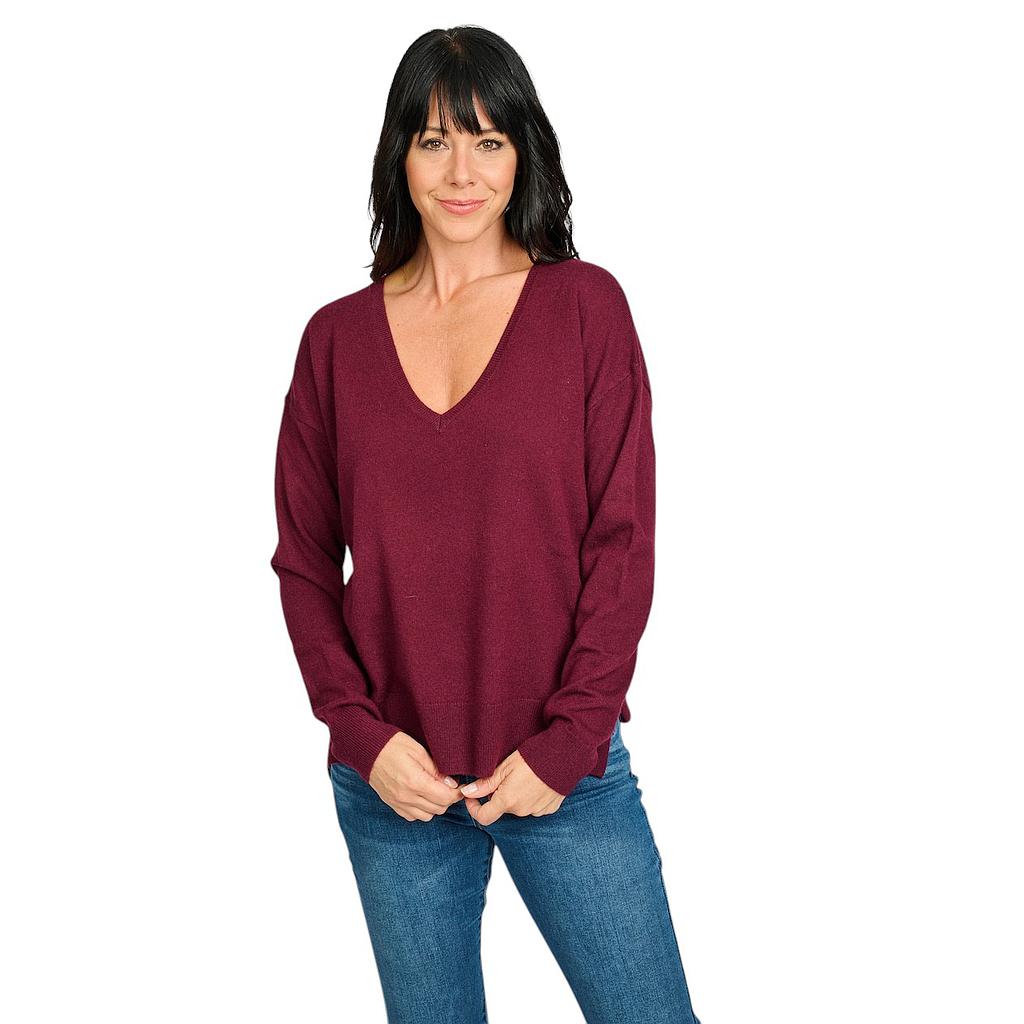 riani-pull-trui-dames-bordeaux