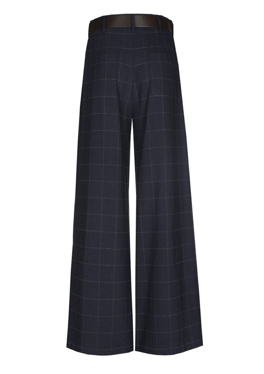 Caroline Biss broek dames blauw 4590/21