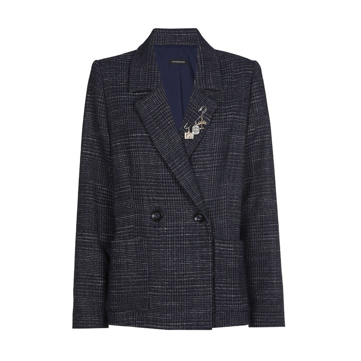 Caroline Biss vest dames blauw 4891/21
