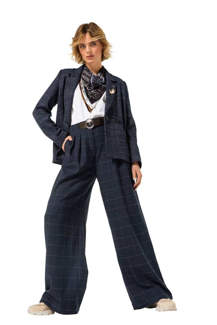 Caroline Biss vest dames blauw 4891/21