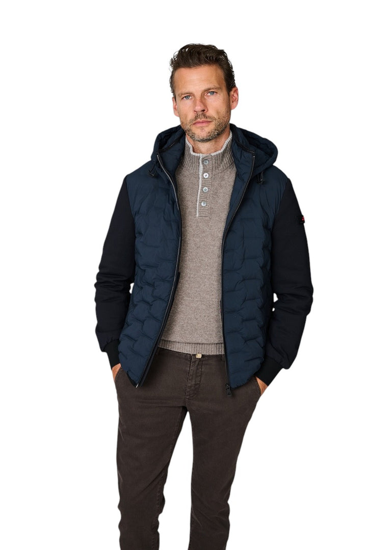 Gran Sasso Men pull trui heren taupe 23190/25011 017