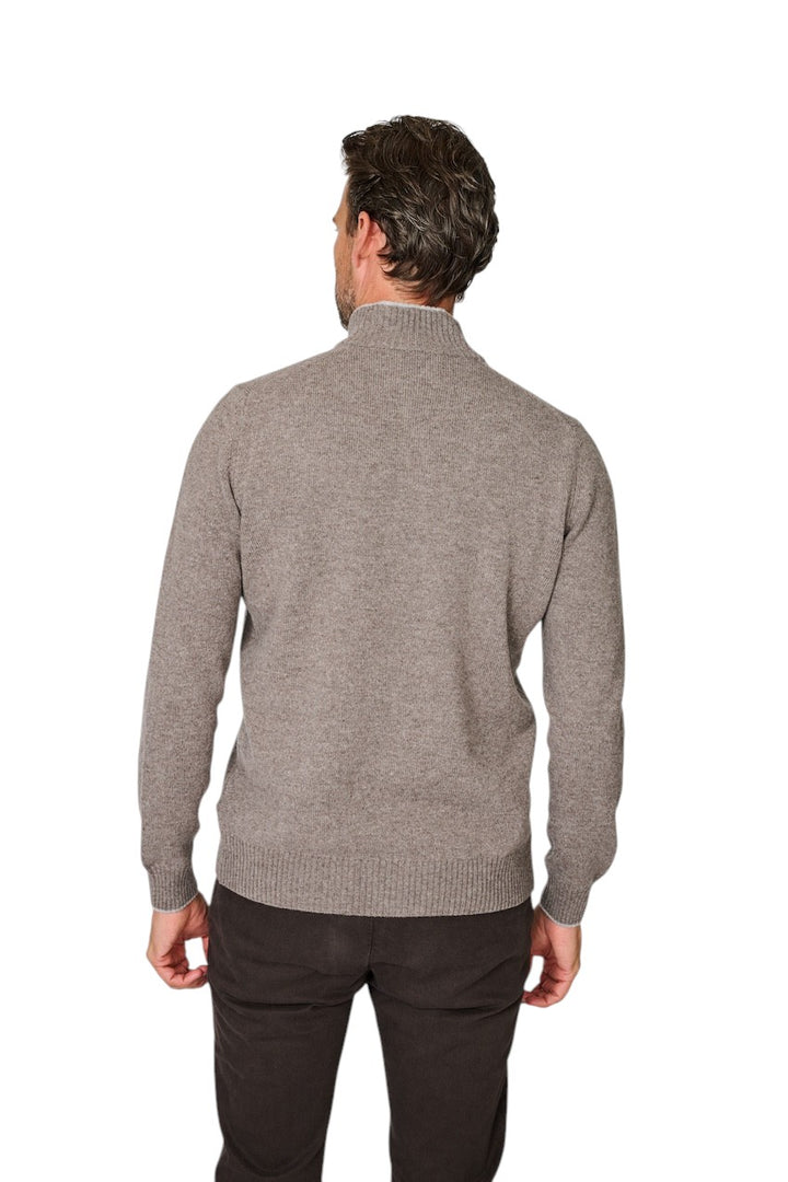 Gran Sasso Men pull trui heren taupe 23190/25011 017