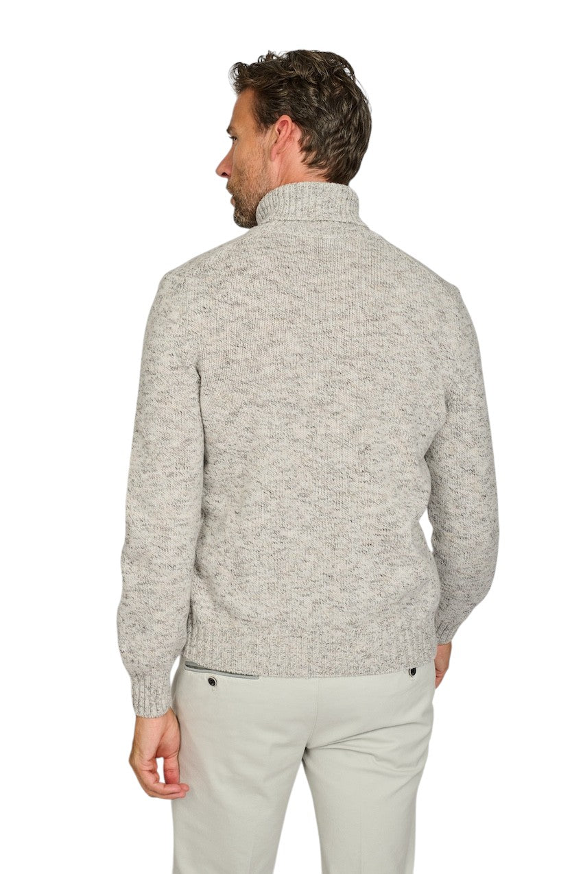 Gran Sasso Men pull trui rolkraag heren grijs 13170/25802 060