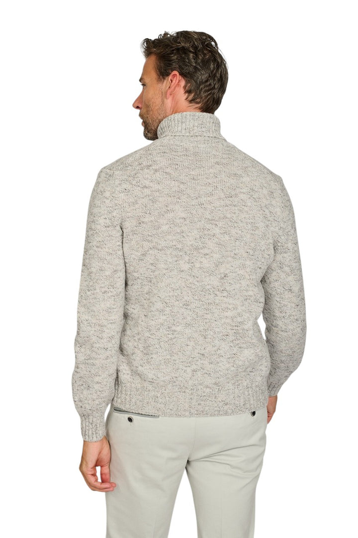 Gran Sasso Men pull trui rolkraag heren grijs 13170/25802 060