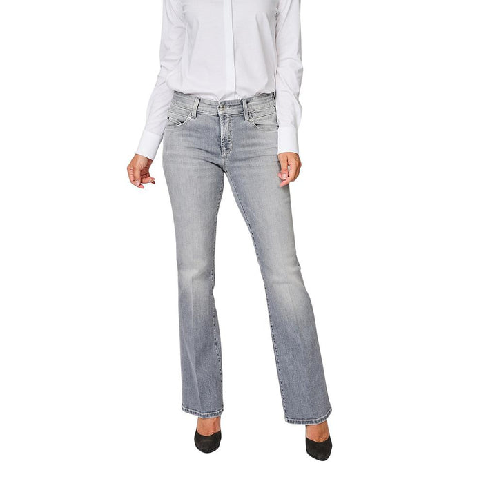 cambio-Jeans-Damen-grau-Paris-Flared