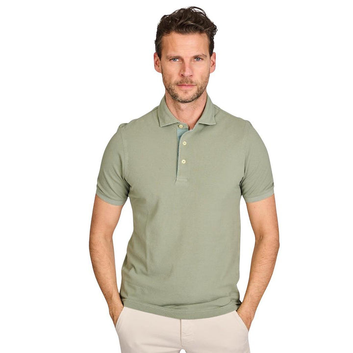 gran-sasso-men-polo-shirt-korte-mouwen-heren-khaki-4