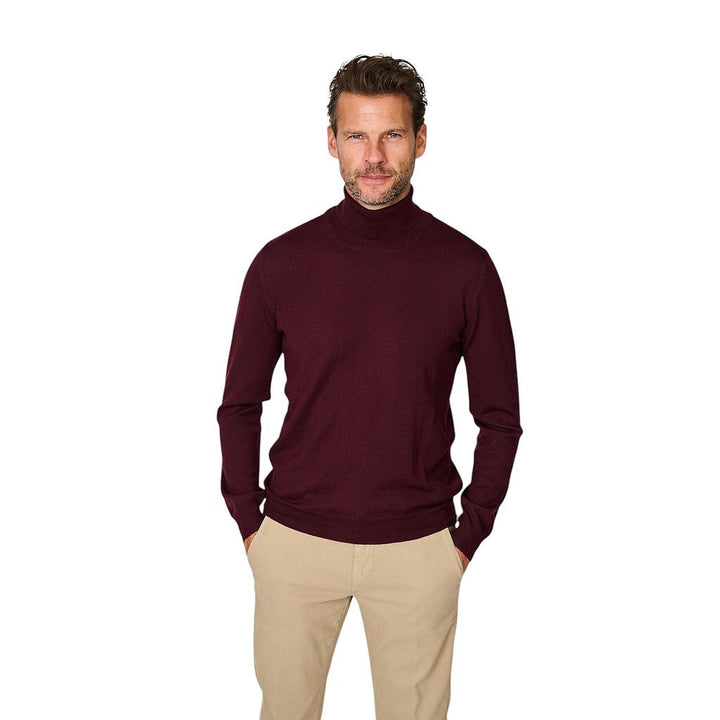 gran-sasso-men-pull-trui-rolkraag-heren-bordeaux-1