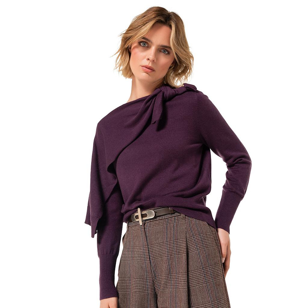 maglione-caroline-biss-da-donna-viola-4205-45