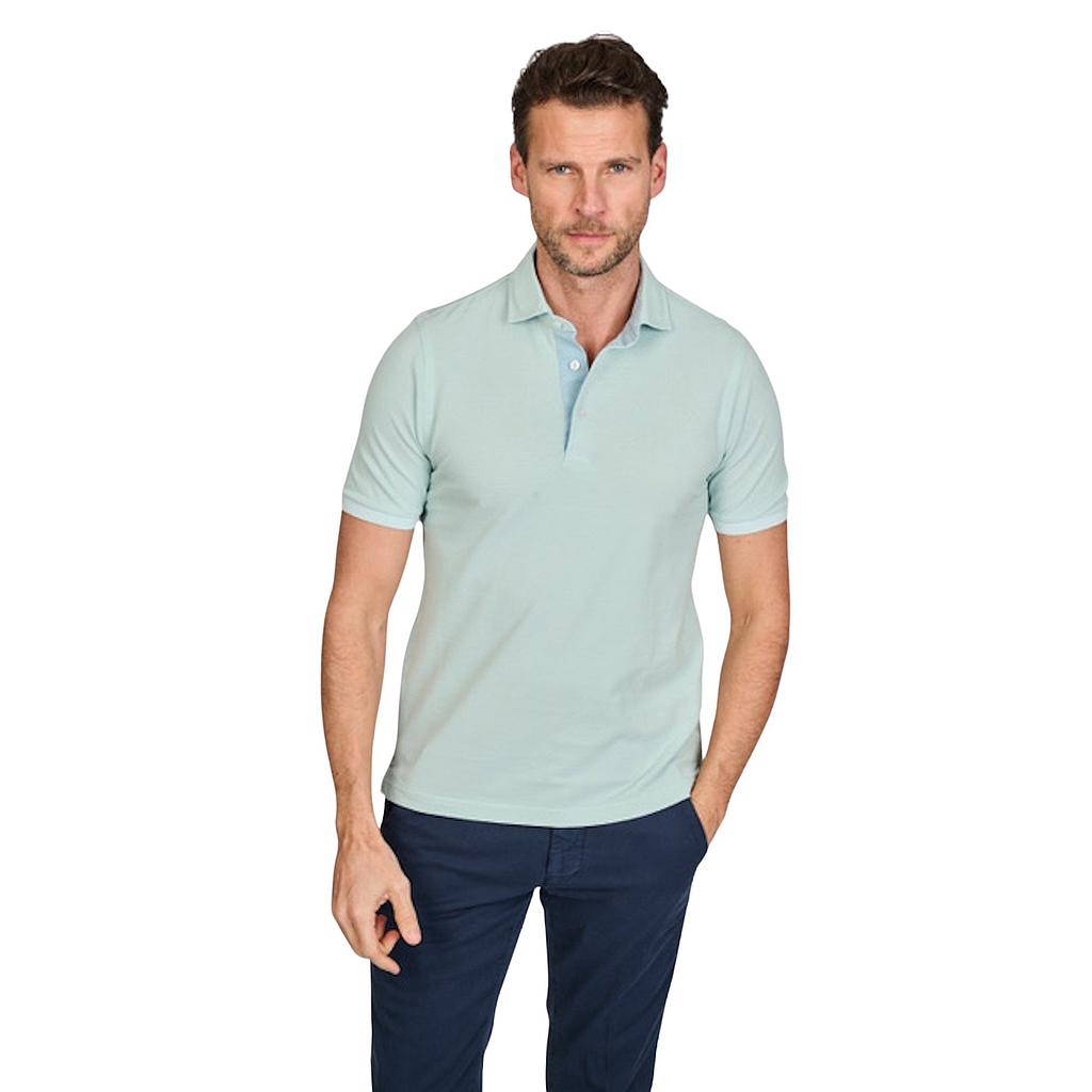 gran-sasso-men-polo-shirt-korte-mouwen-heren-licht-groen-1