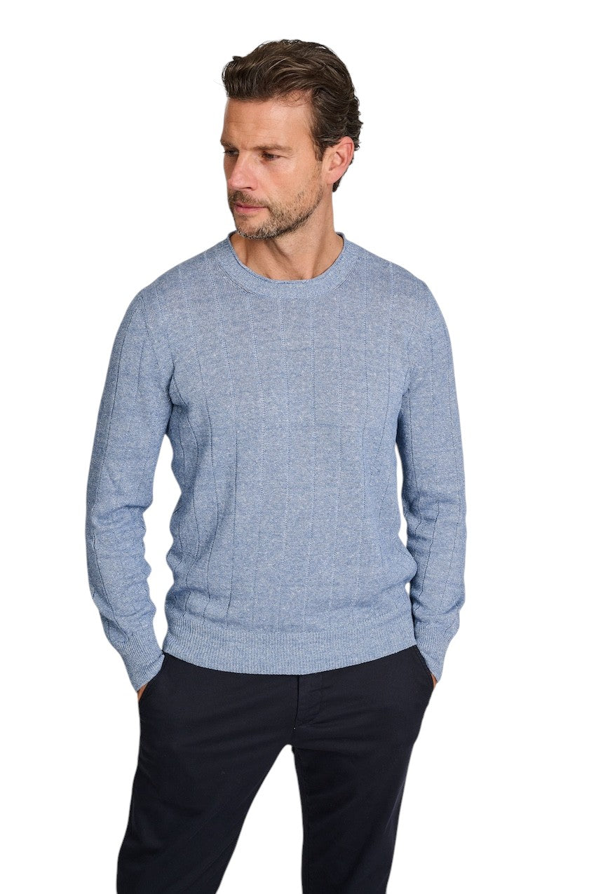 Gran Sasso Men pull trui heren blauw 23190/18665/565
