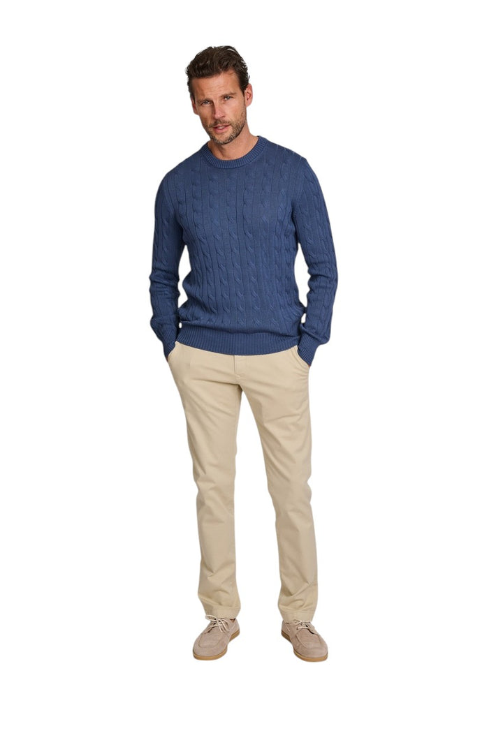 Gran Sasso Men pull trui heren blauw 23155/18173/584