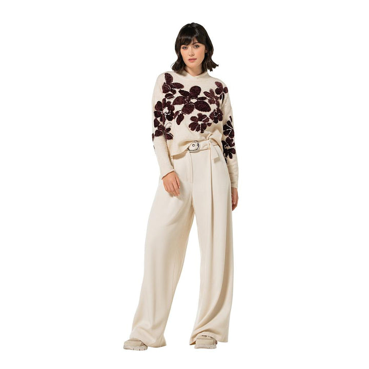 caroline-biss-bukser-dame-ecru-4554-93