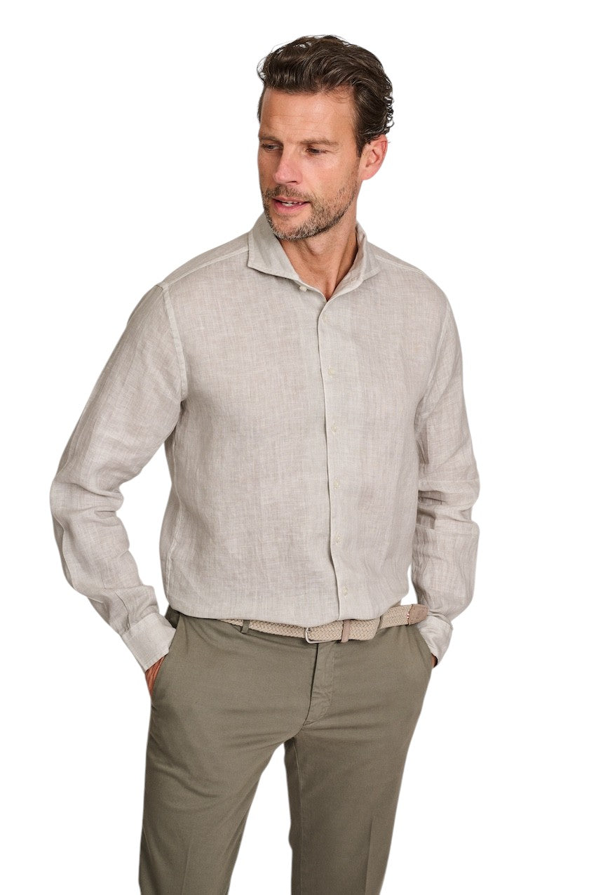 Gran Sasso Men hemd heren grijs 61183/50002/618