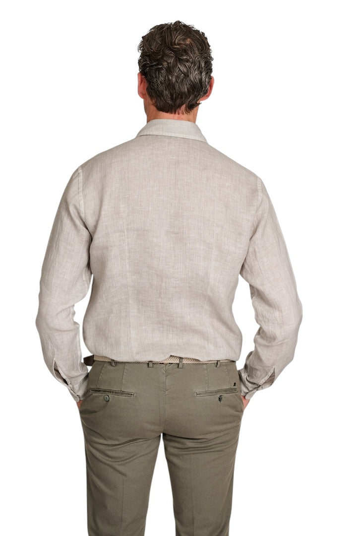 Gran Sasso Men hemd heren grijs 61183/50002/618