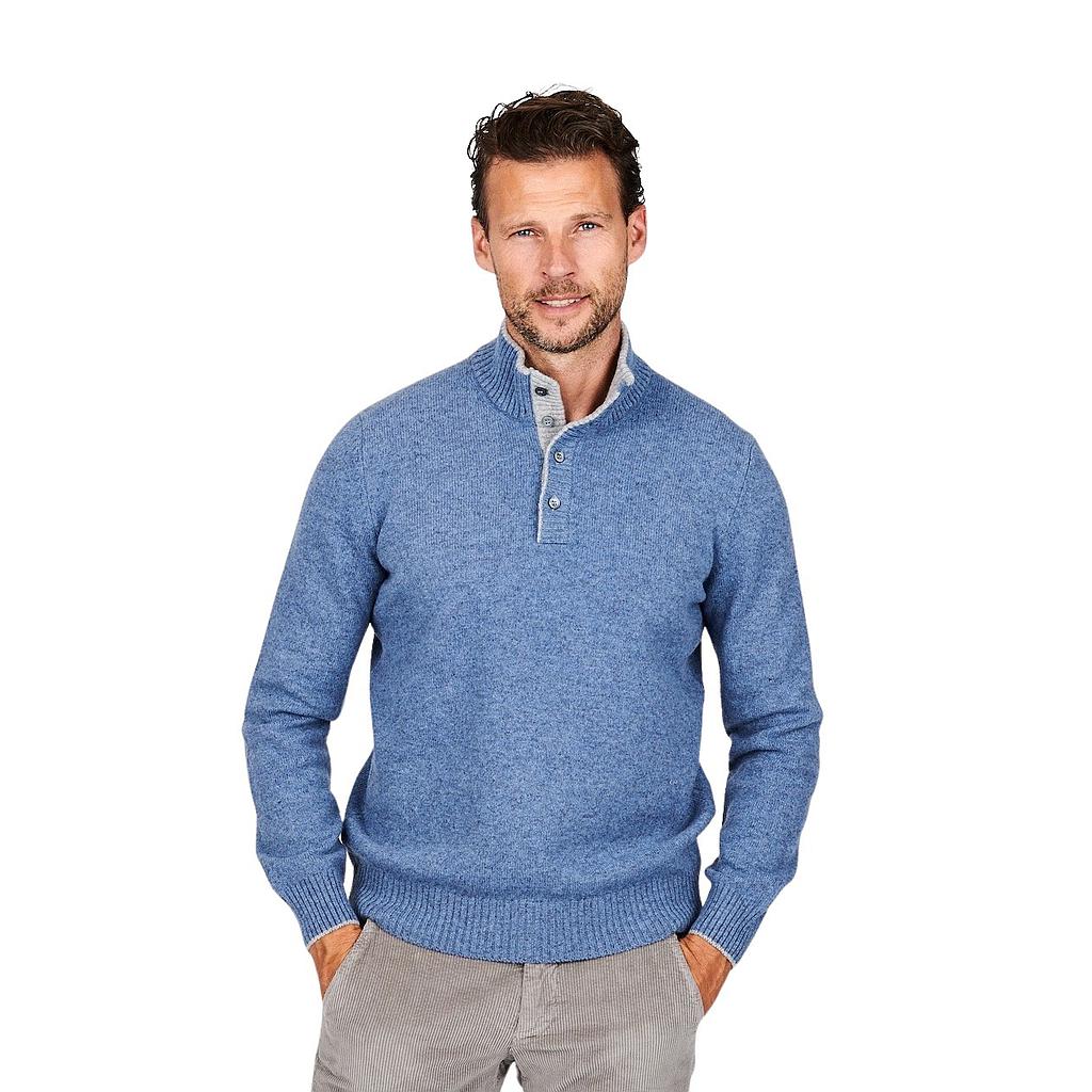 gran-sasso-men-pull-trui-heren-licht-blauw