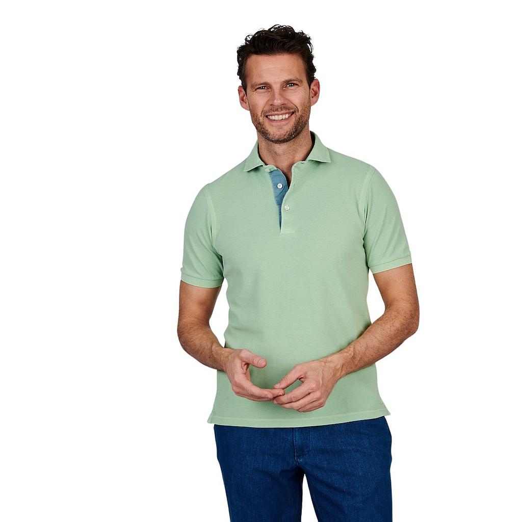 gran-sasso-men-polo-shirt-korte-mouwen-heren-licht-groen
