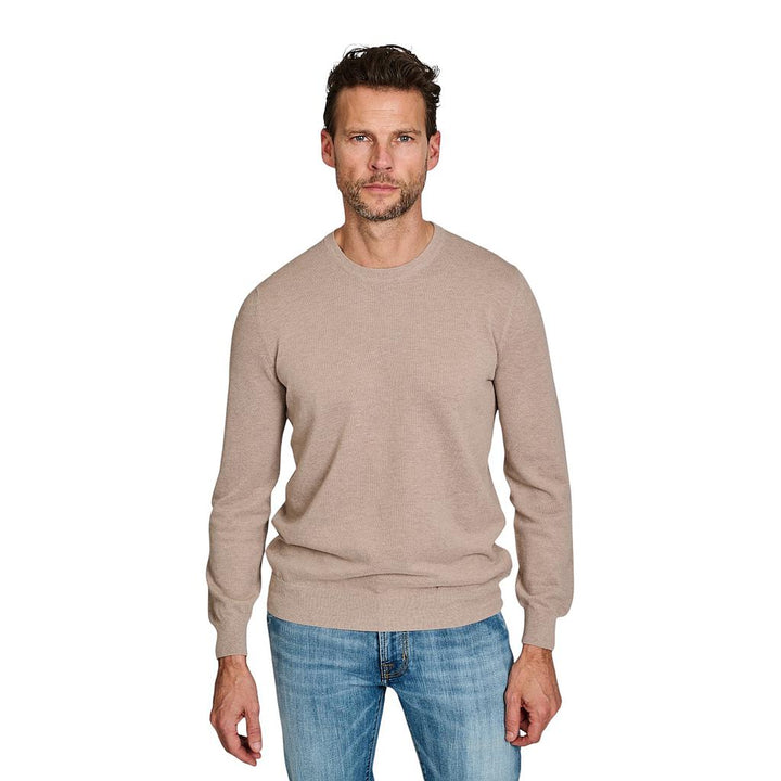 gran-sasso-men-pull-trui-ronde-hals-heren-bruin-4