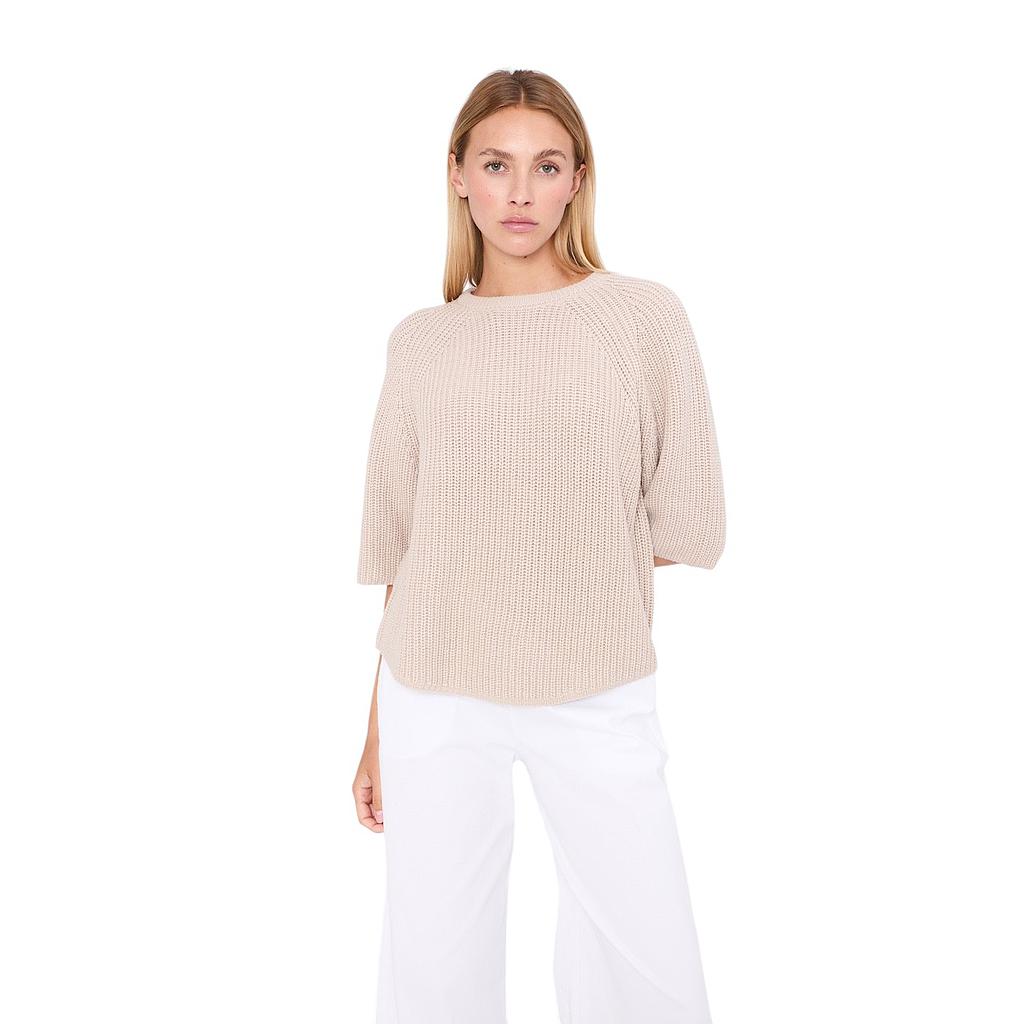 jeff-maglietta-pull-da-donna-beige-allegra