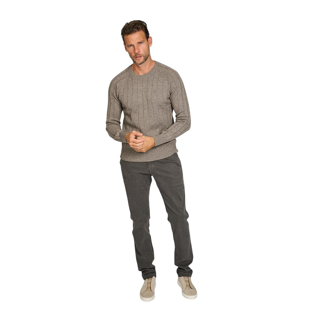 gran-sasso-men-pull-trui-ronde-hals-heren-taupe-4