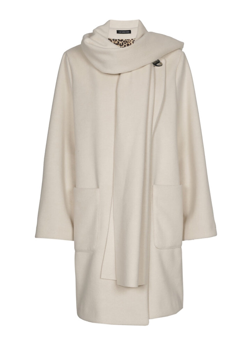 Caroline Biss mantel jas dames ecru 4478/93