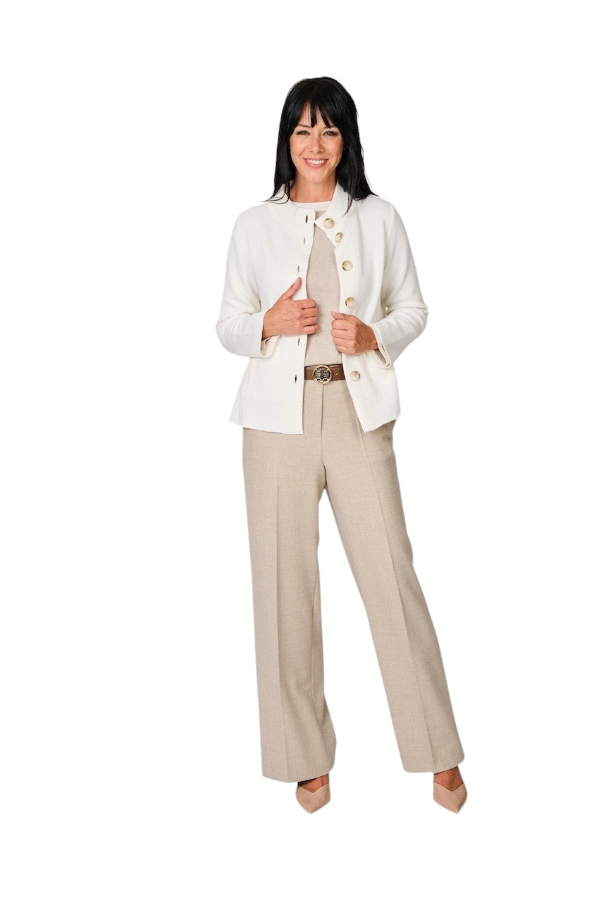 Seductive broek dames taupe Enie 095382/9540 349