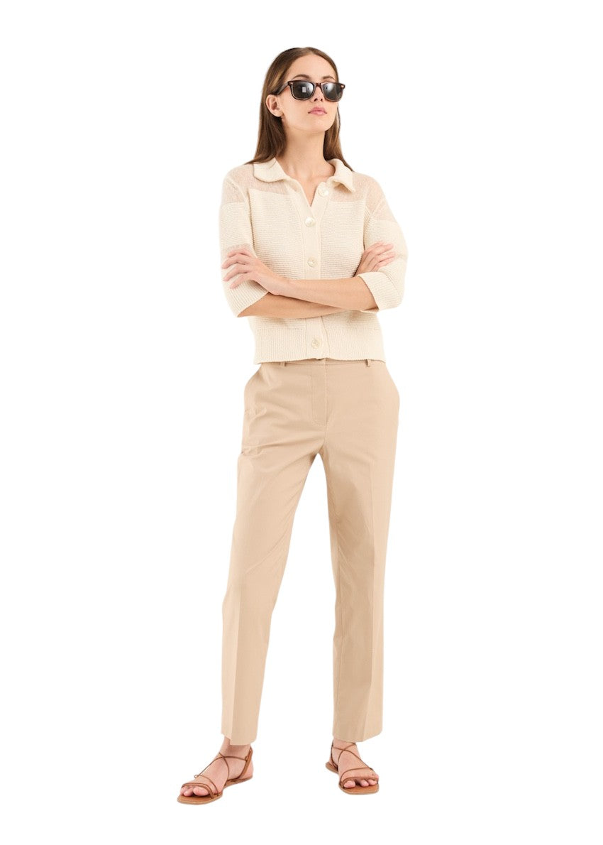 Anneclaire gilet dames ecru D1620 1760 410