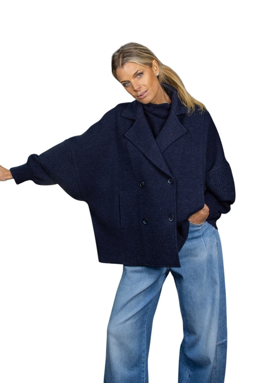 Anneclaire gilet dames marine D1890 1200 761