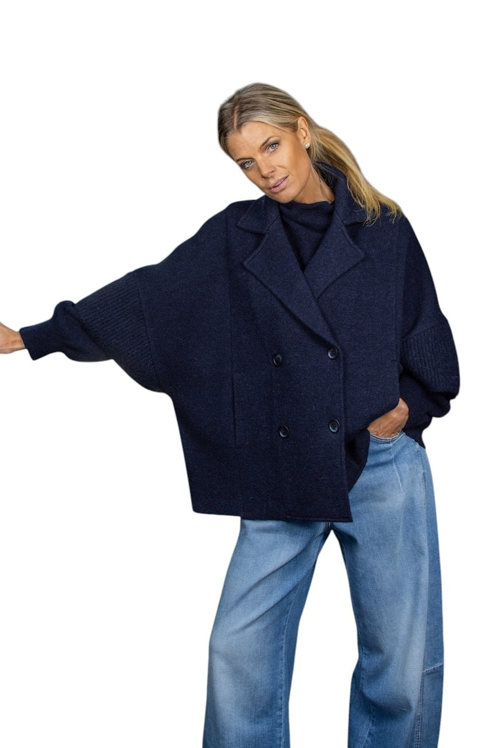 Anneclaire gilet dames marine D1890 1200 761