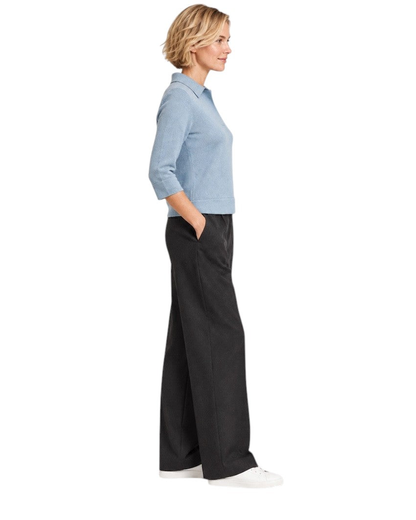 Anneclaire pull trui dames licht blauw D1302 857 021