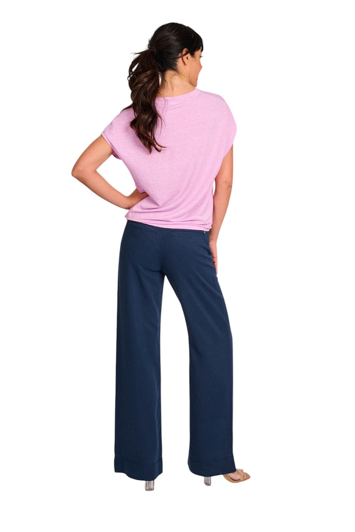 Anneclaire t-shirt korte mouwen dames lila D1135 475 262