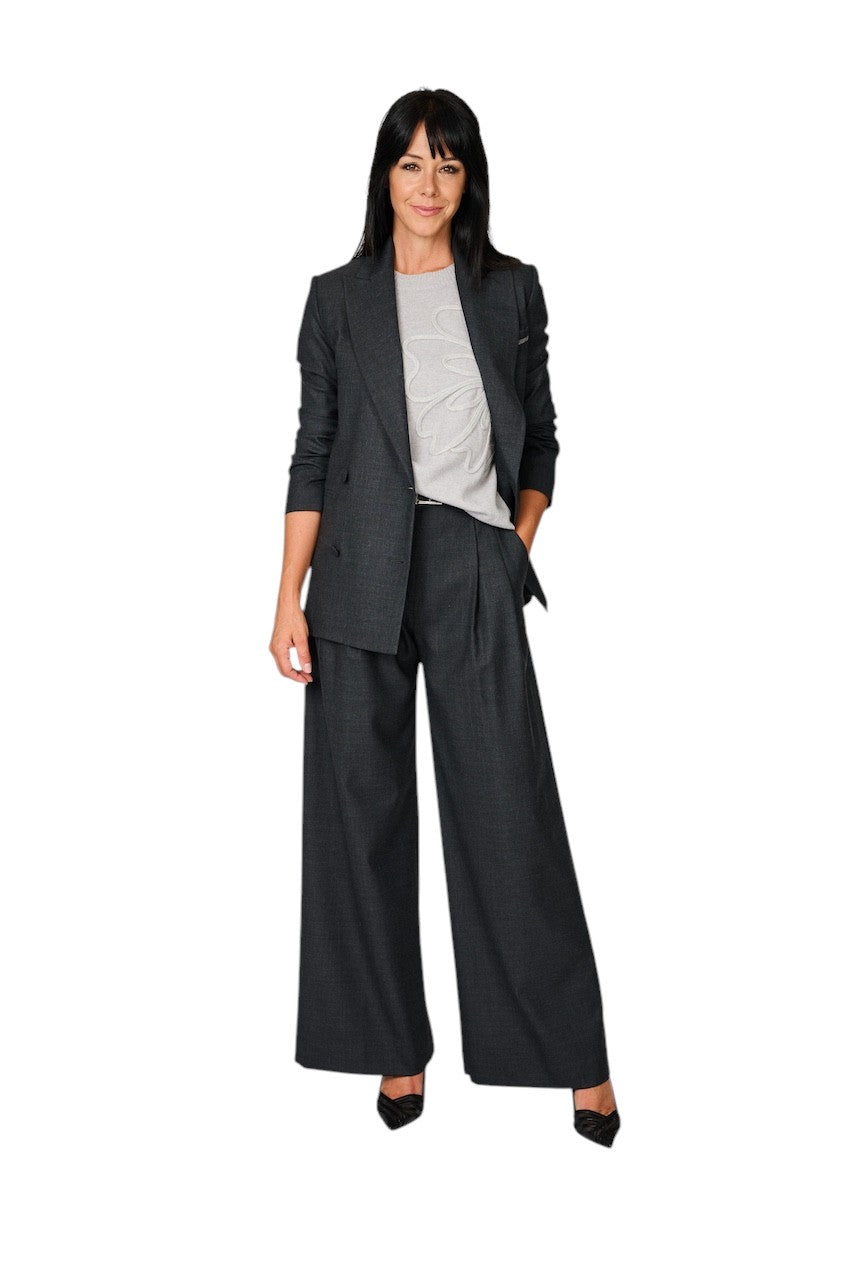 Antonelli vest dames anthraciet Ume R3516 812D