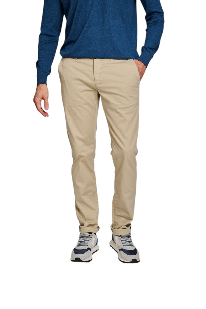 Atelier Noterman sportieve broek heren beige ATN05-A82-1589-735