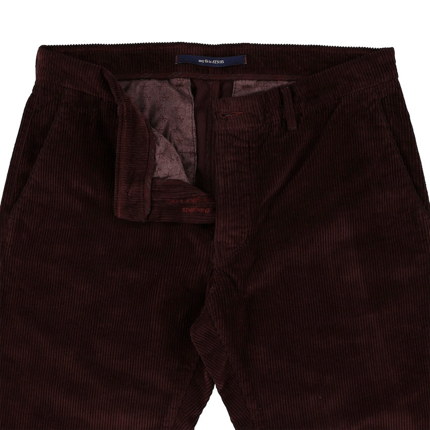 Atelier Noterman sportieve broek heren bordeaux ATN05-A86-2052-601