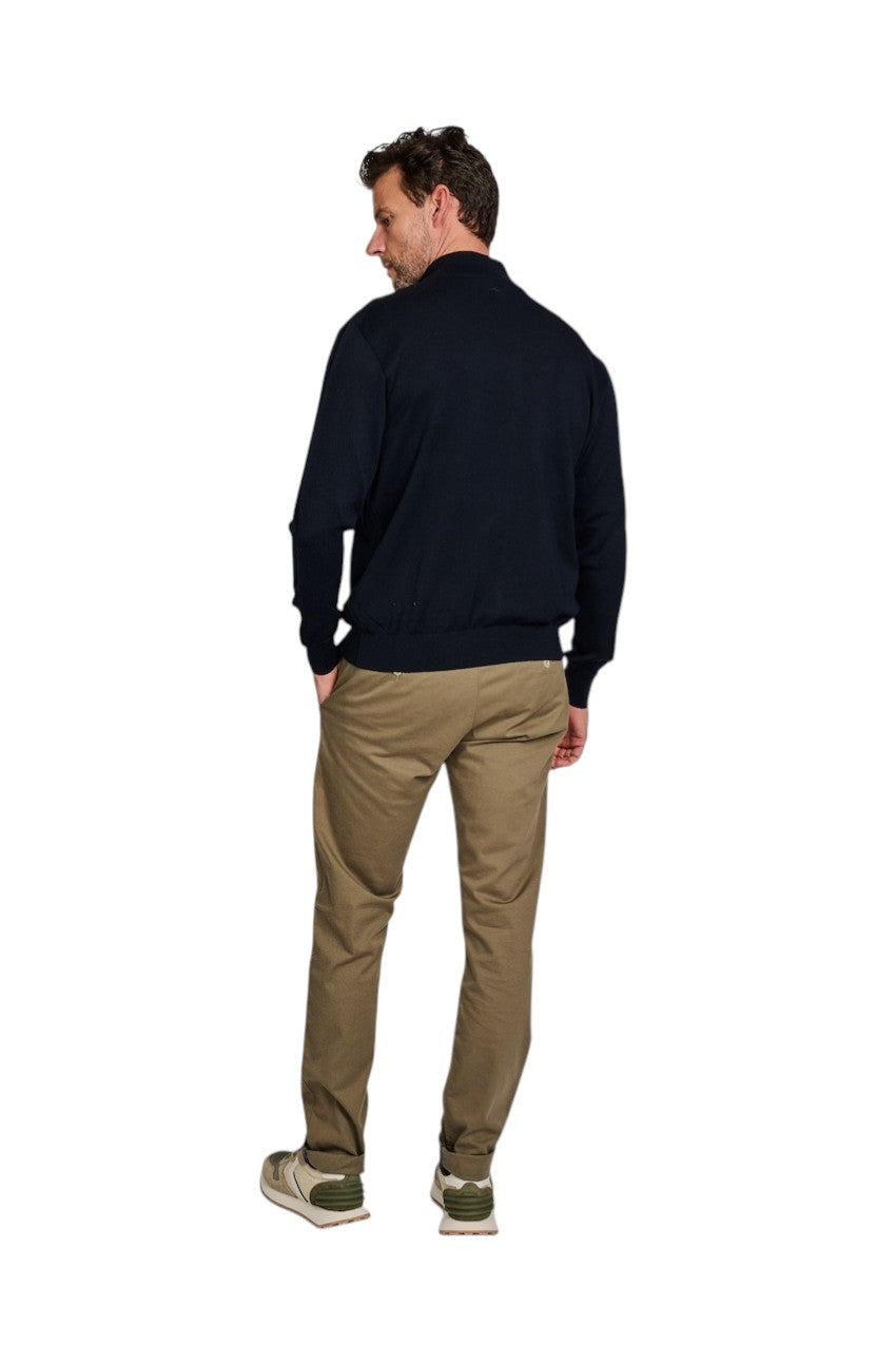 Atelier Noterman sportieve broek heren bruin ATN05-A82-1589-732