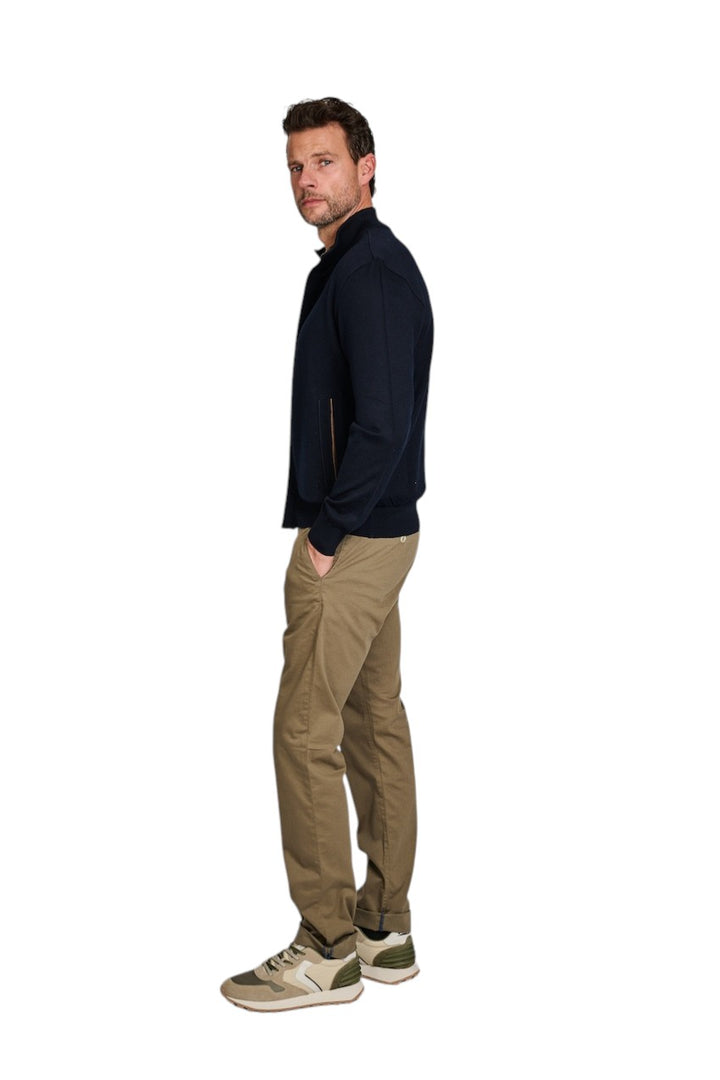 Atelier Noterman sportieve broek heren bruin ATN05-A82-1589-732