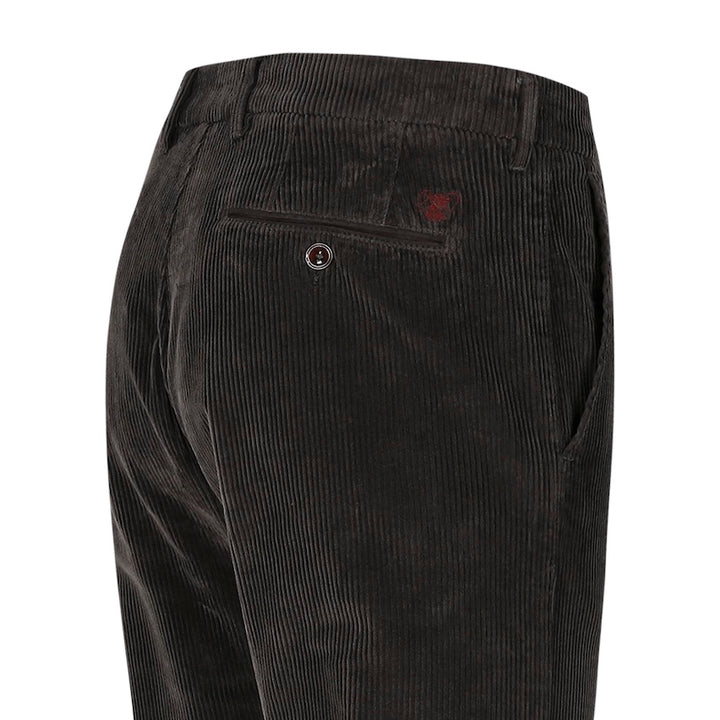 Atelier Noterman sportieve broek heren donker bruin ATN05-A86-2052-840