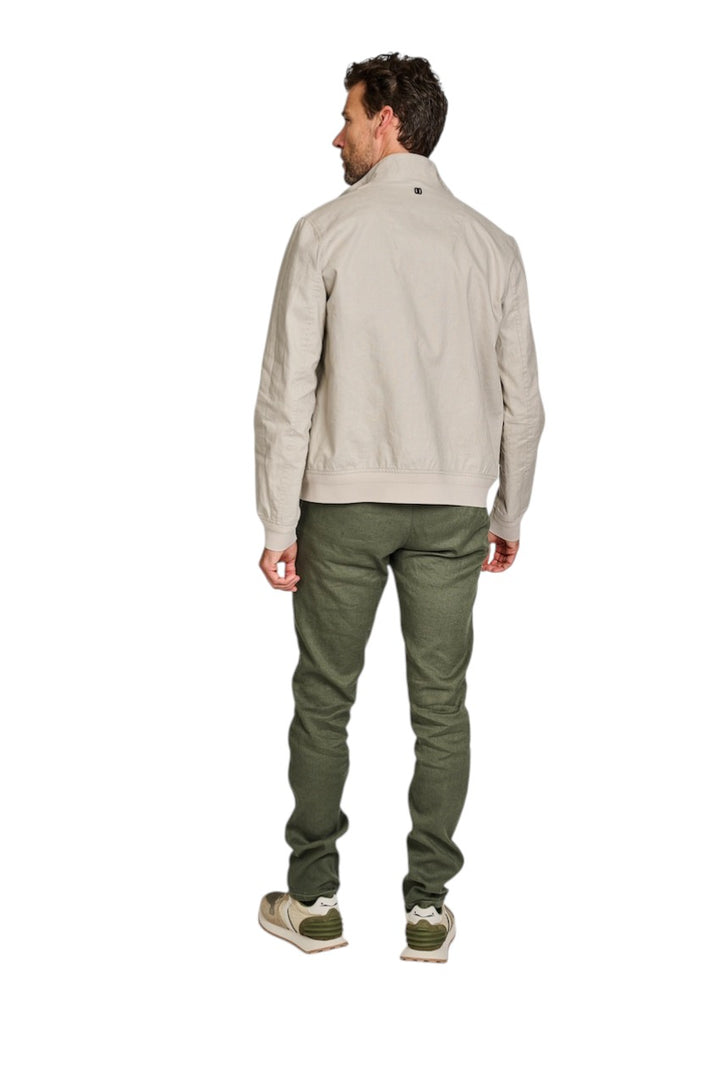 Atelier Noterman sportieve broek heren groen ATN05-A84-1762-348