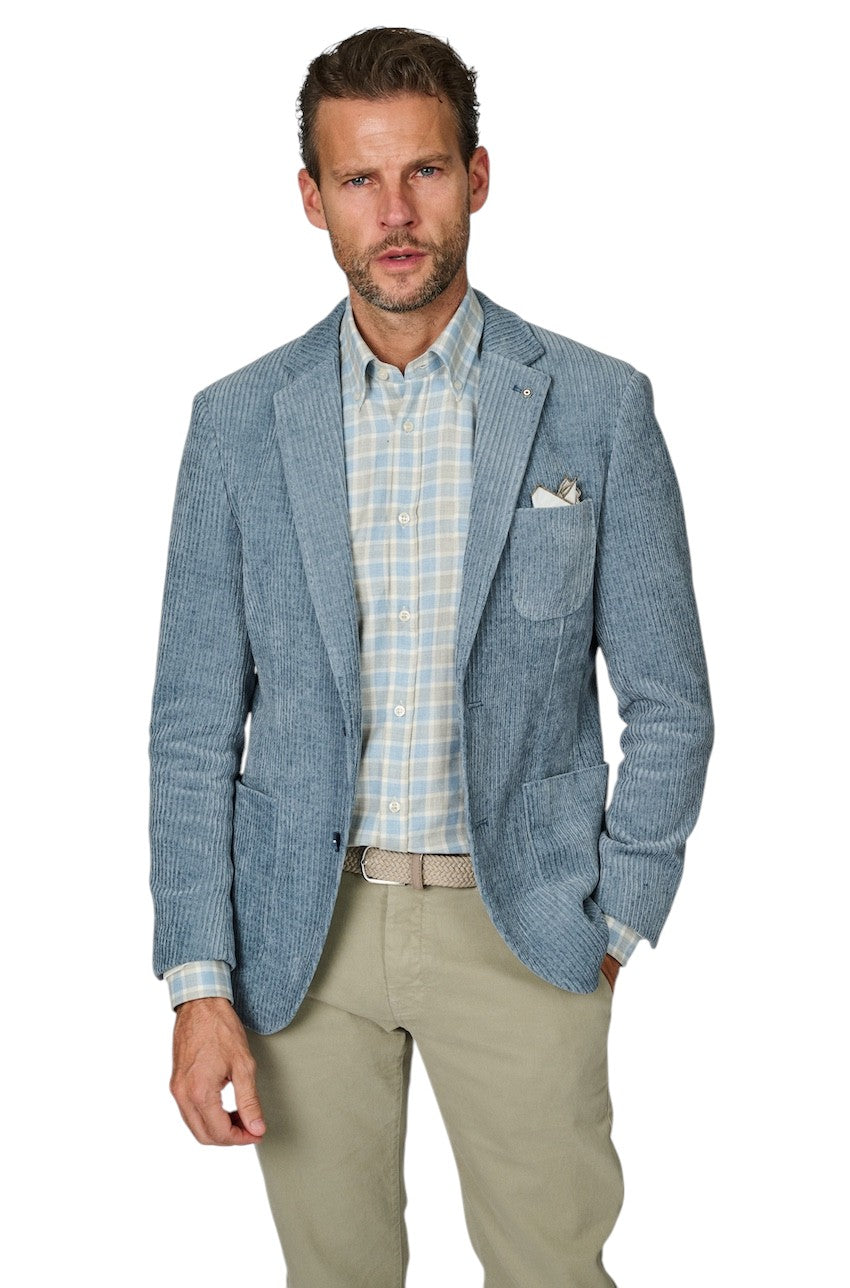 Blue Industry vest men navy