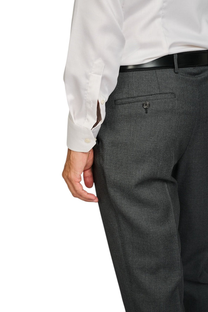 Eton hemd lange mouwen heren beige slim