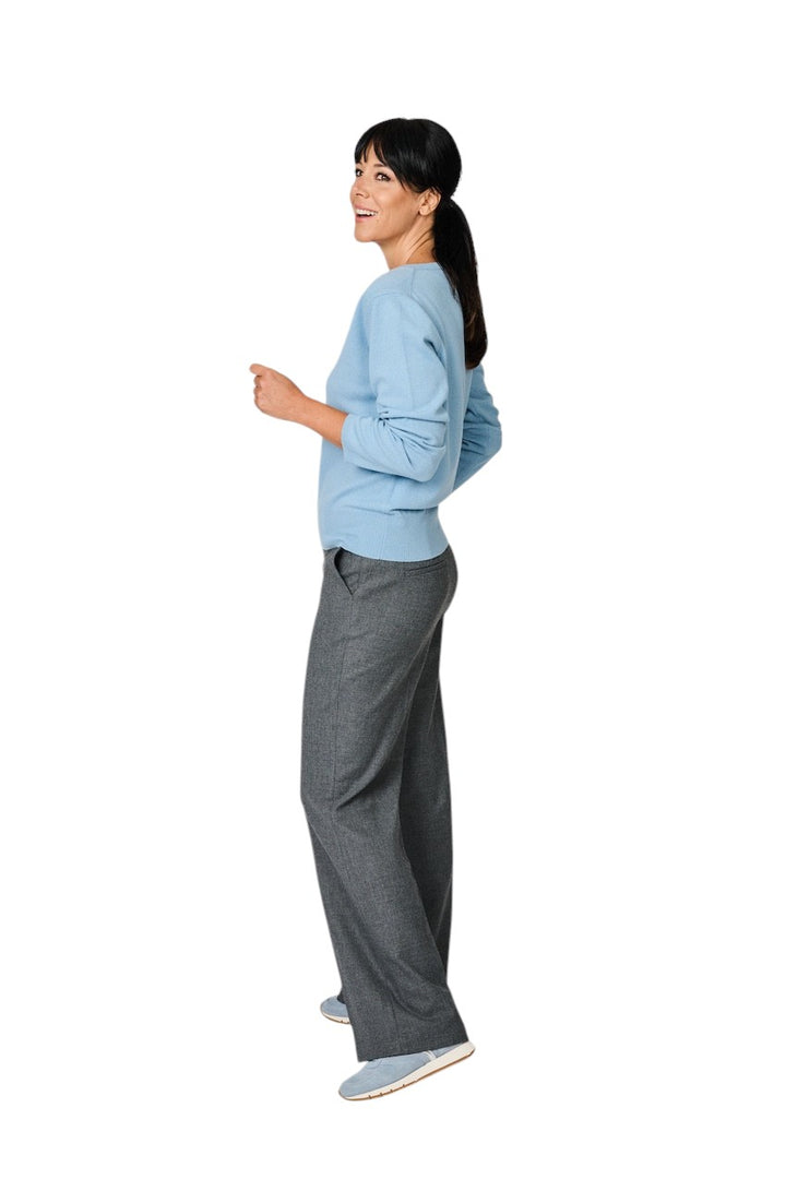 Cambio broek dames anthraciet Amelie